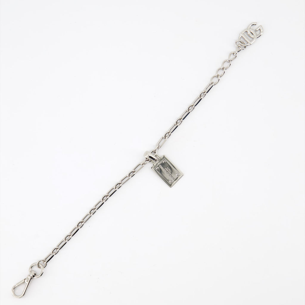 Joias Bracelet plaque Dolce & Gabbana Prata Homme