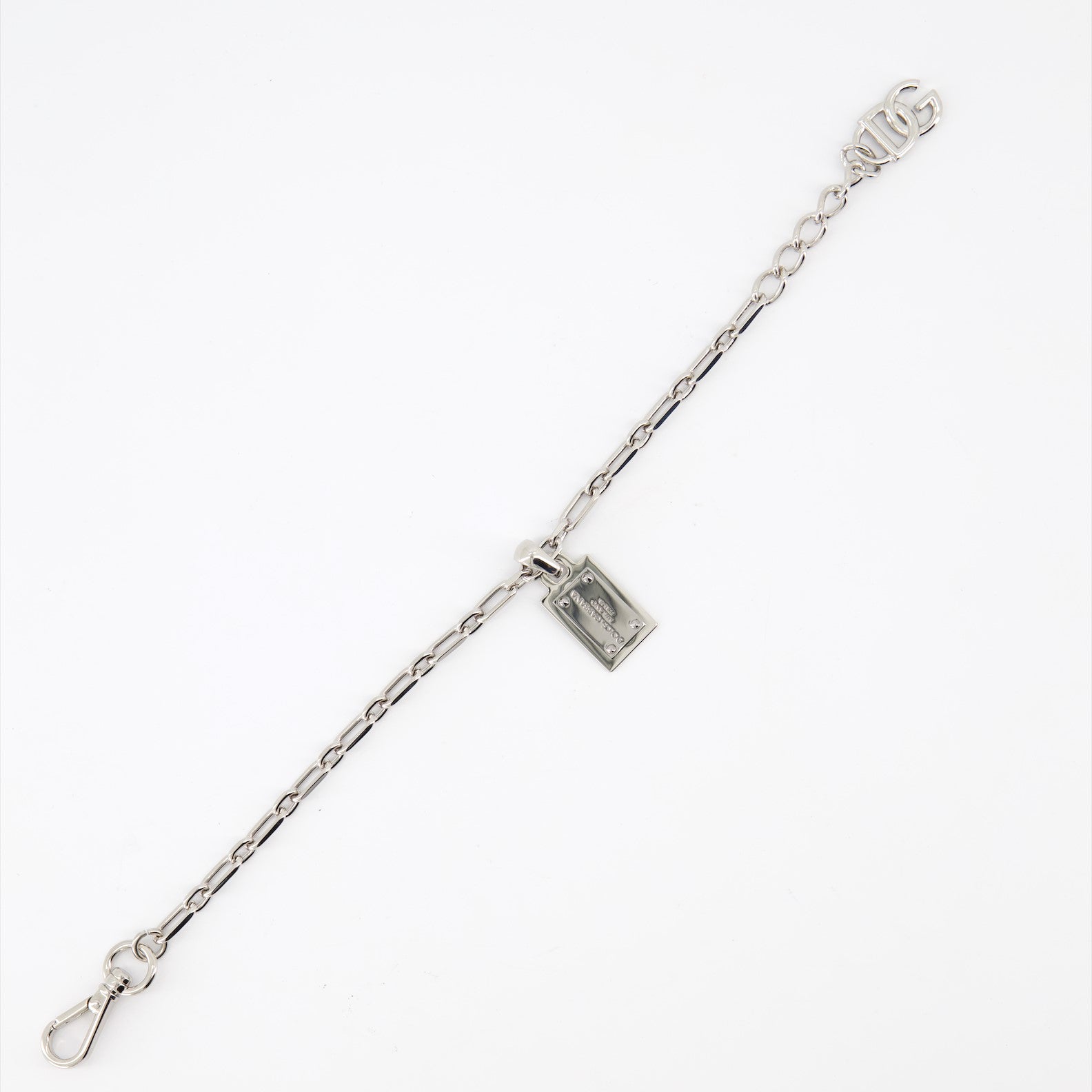 Joias Bracelet plaque Dolce & Gabbana Prata Homme