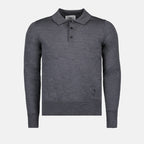 Polos Polo Ami de Coeur Ami PARIS Gris Homme