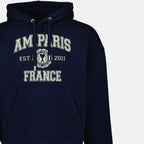Sweatshirts Sweatshirt à logo Ami PARIS Bleu Unisexe
