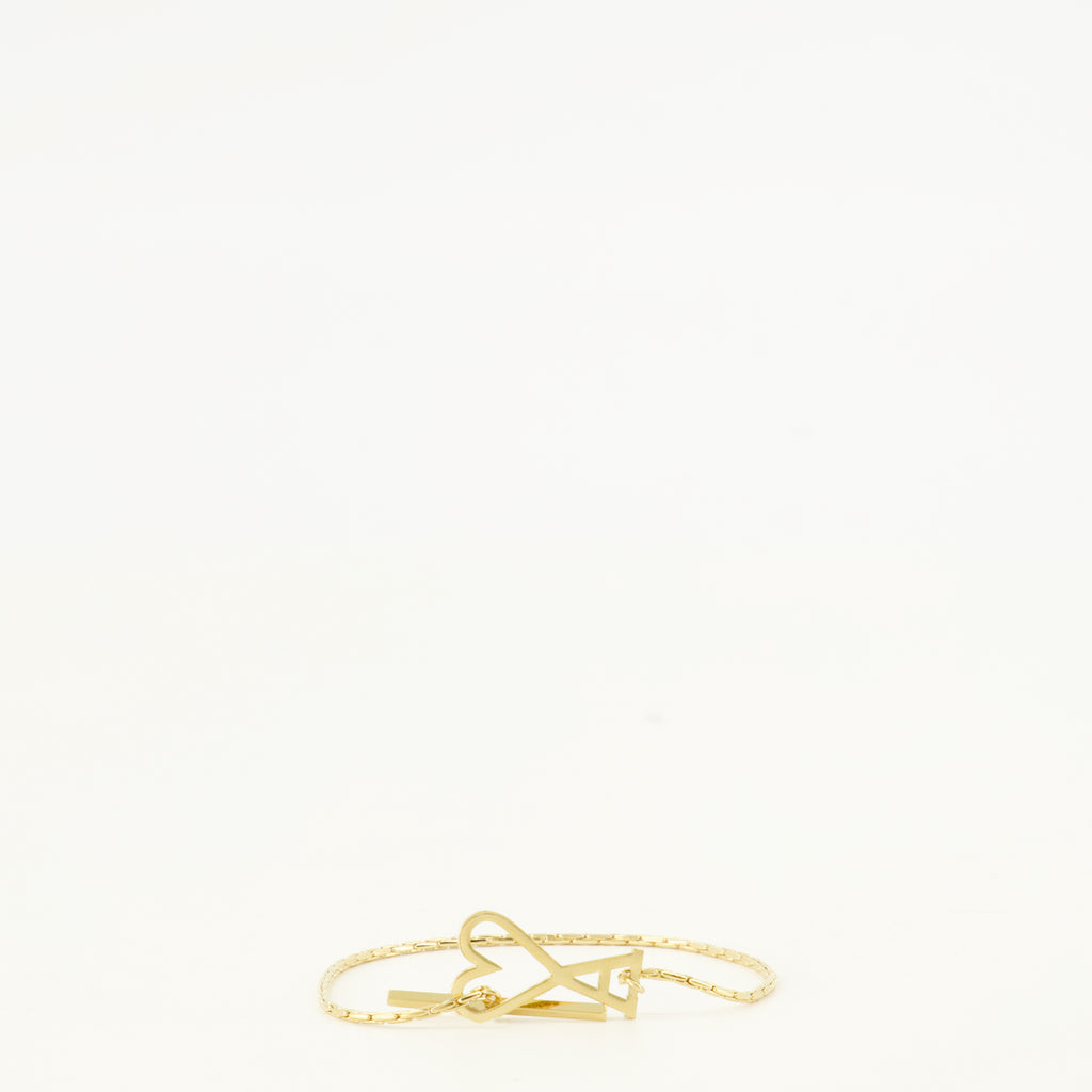 Joias Bracelet chaîne Ami PARIS Ouro Unissex