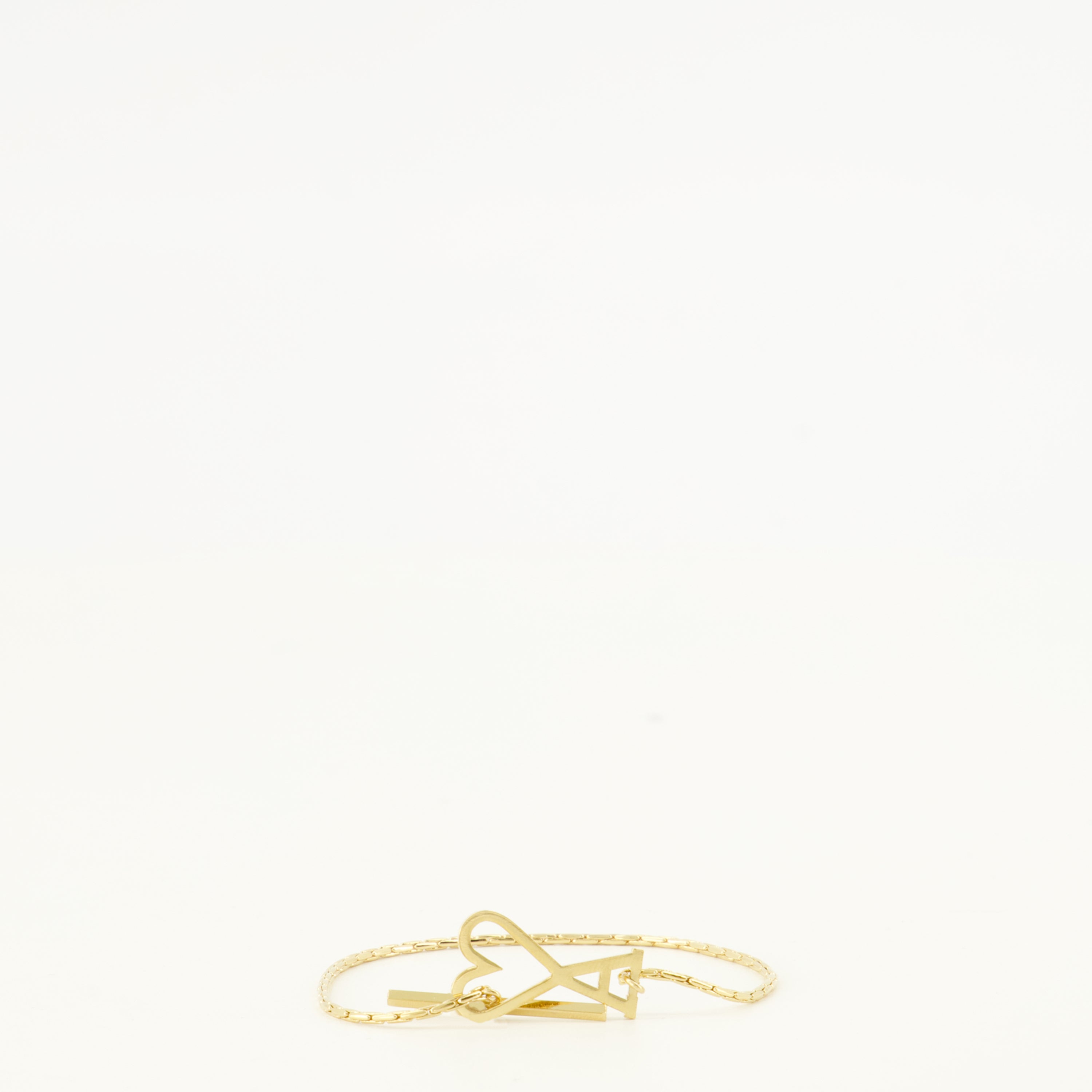 Joias Bracelet chaîne Ami PARIS Ouro Unissex