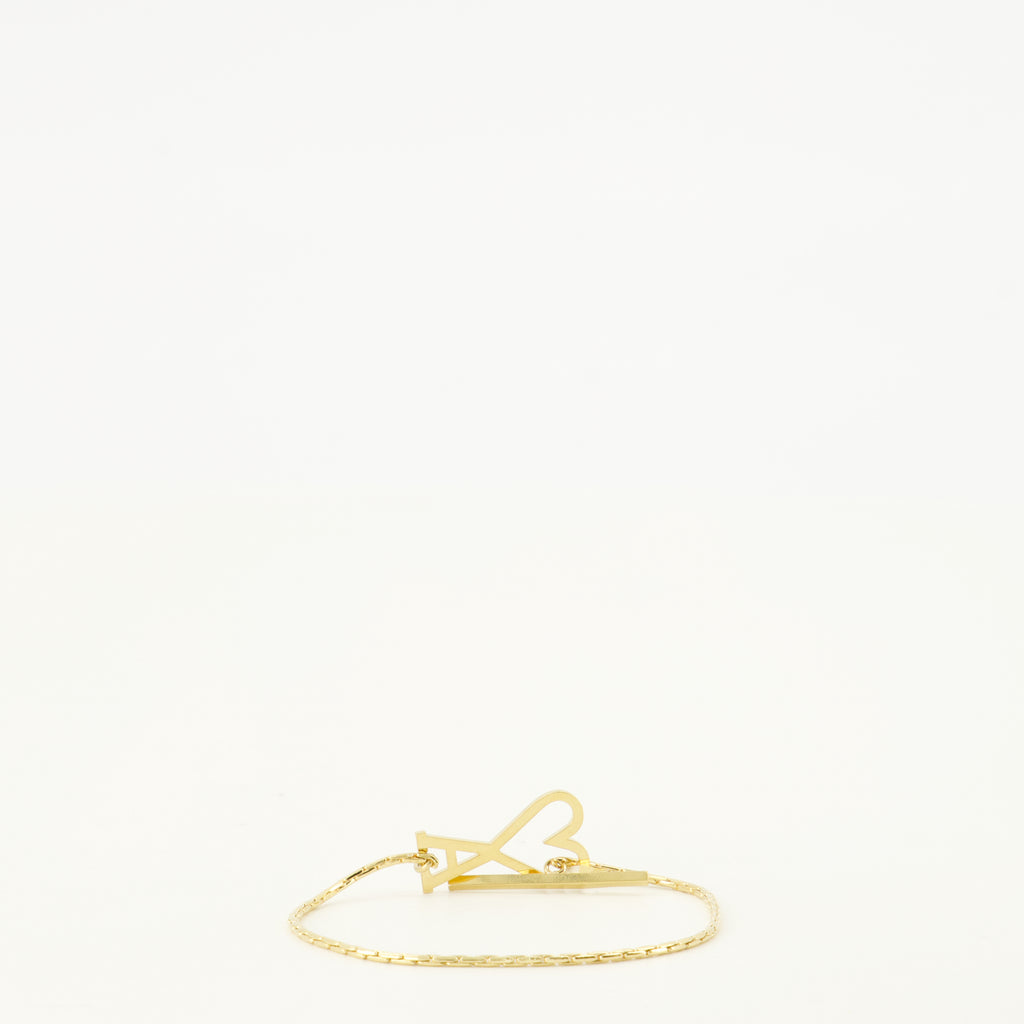 Joias Bracelet chaîne Ami PARIS Ouro Unissex