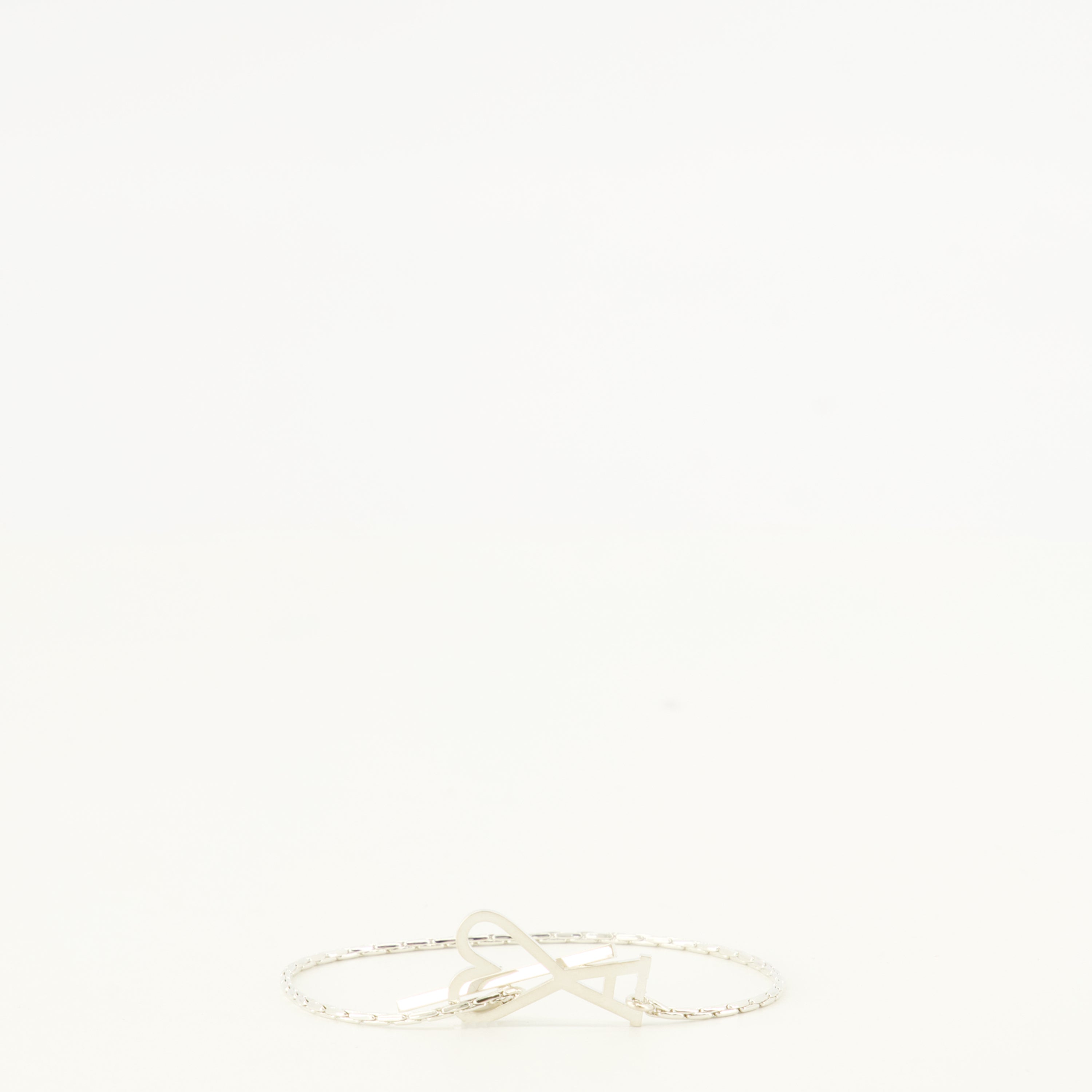 Bijoux Bracelet chaîne Ami PARIS Argenté Unisexe