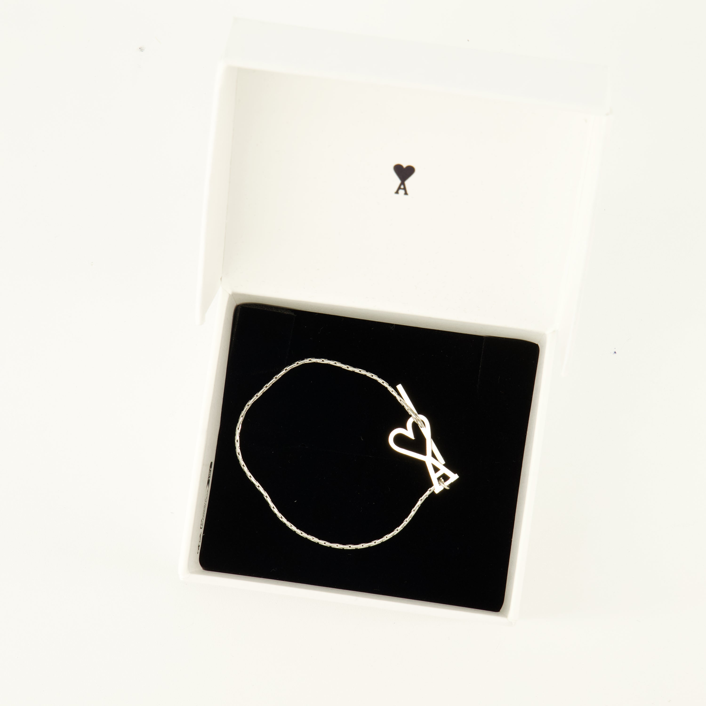 Bijoux Bracelet chaîne Ami PARIS Argenté Unisexe
