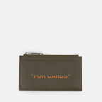 Petite maroquinerie Porte-monnaie 'For Cards' Off-White Vert Homme