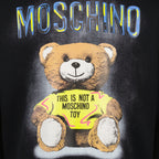 Sweatshirts Teddy Bear Sweatshirt Moschino Black Man