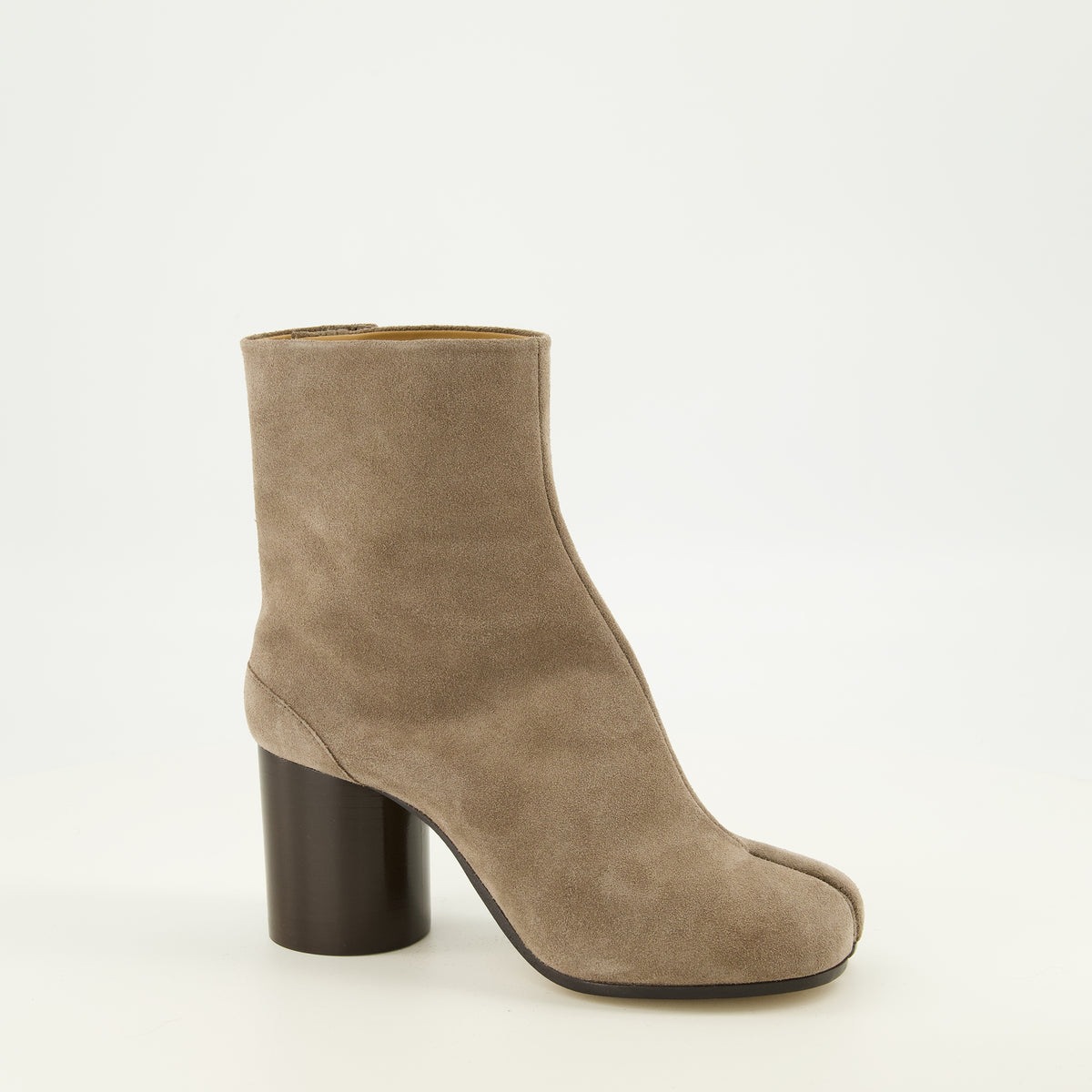 Bottines 갈색 스웨이드 타비 앵클 부츠 Mm6 Marron Femme