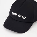 Cappelli, berretti e beanie Casquette à logo Miu Miu Nero Femme