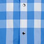 Jackets Checked windbreaker Burberry Blue Homme