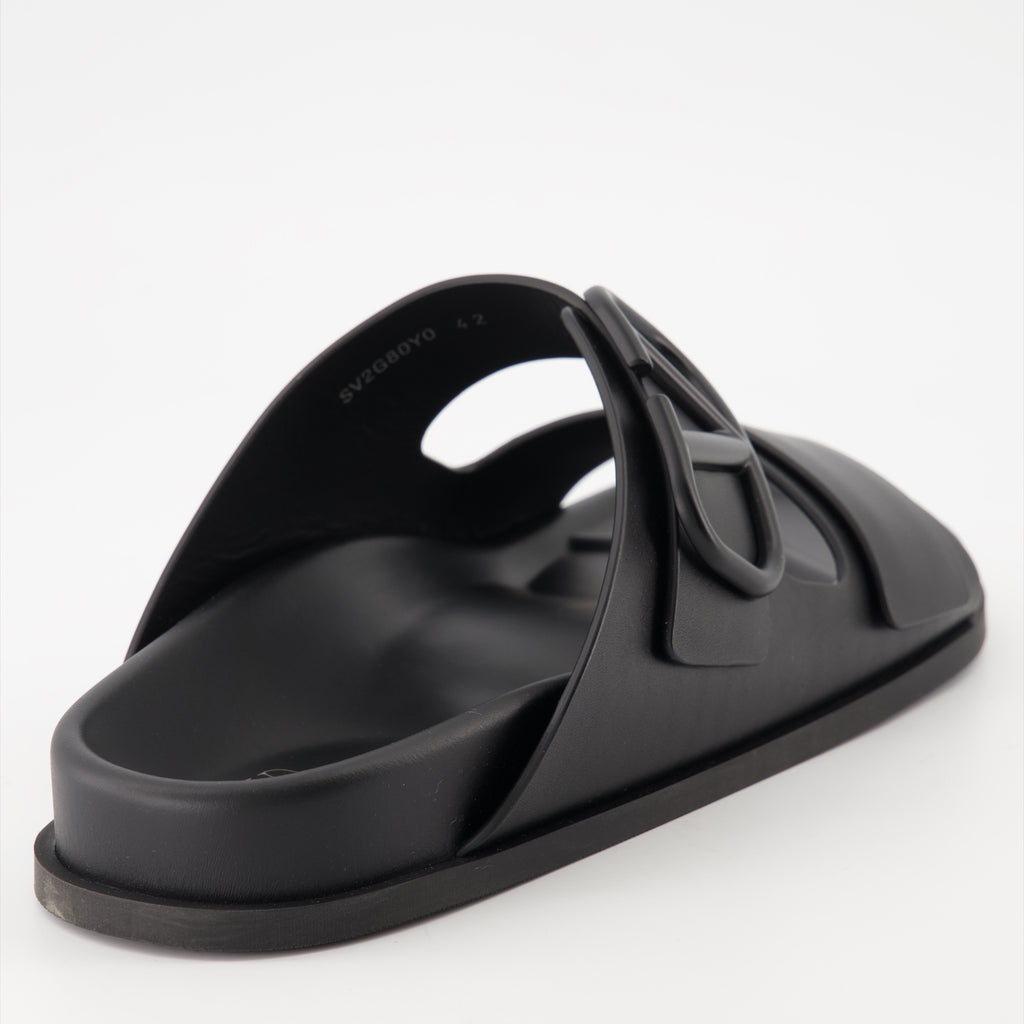 Chaussures ouvertes Sandales VLogo Valentino Garavani Noir Homme