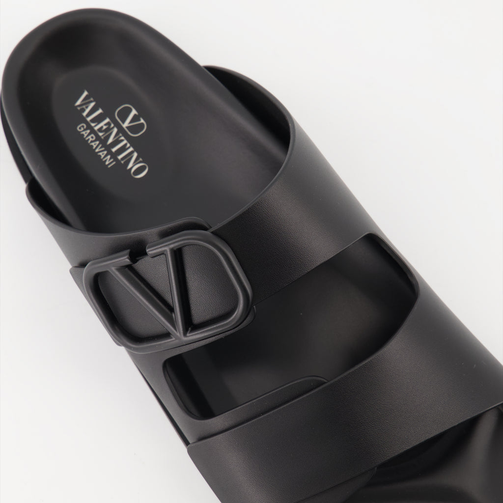 Chaussures ouvertes Sandales VLogo Valentino Garavani Noir Homme