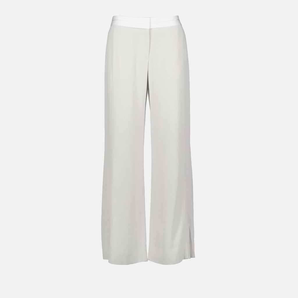 Pantalons Pantalon à pinces Victoria Beckham Blanc Femme