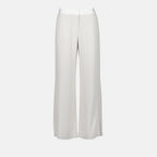 Pantalons Pantalon à pinces Victoria Beckham Blanc Femme