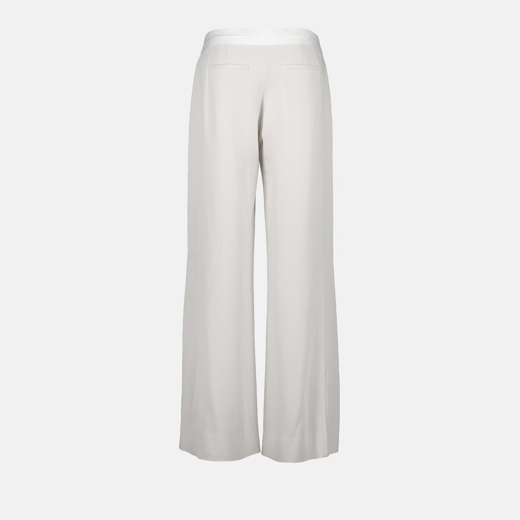 Pantalons Pantalon à pinces Victoria Beckham Blanc Femme