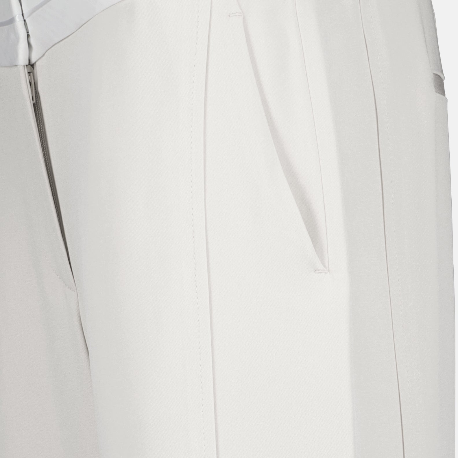 Pantalons Pantalon à pinces Victoria Beckham Blanc Femme