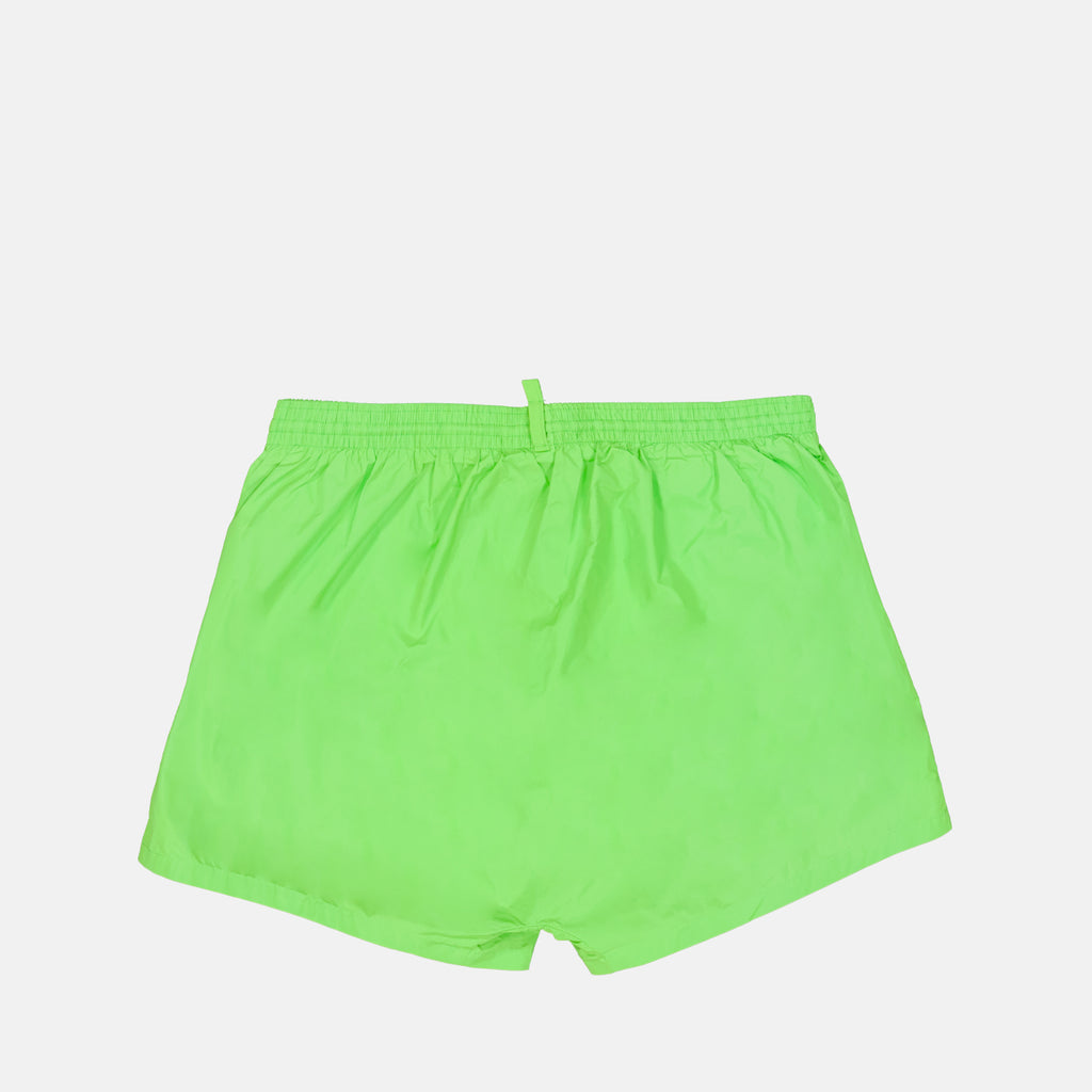 Beachwear Logo swim shorts Dsquared2 Green Man