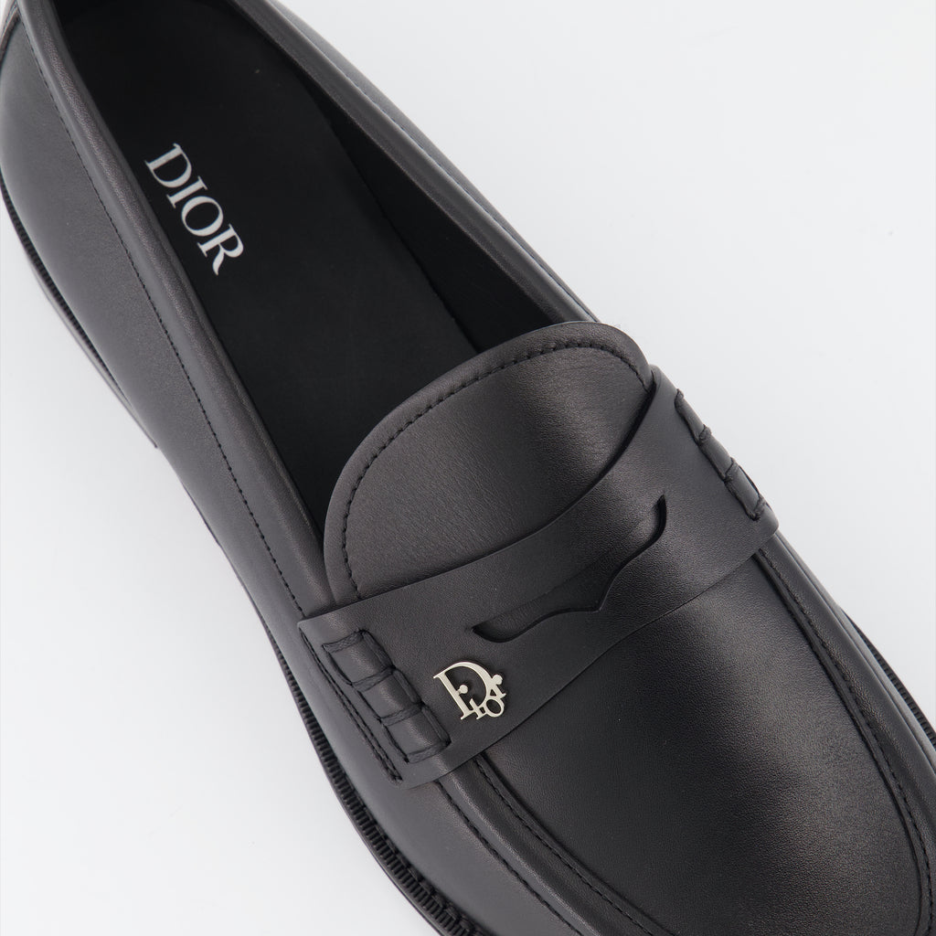 Loafer Mocassins Granville Dior Schwarz Homme