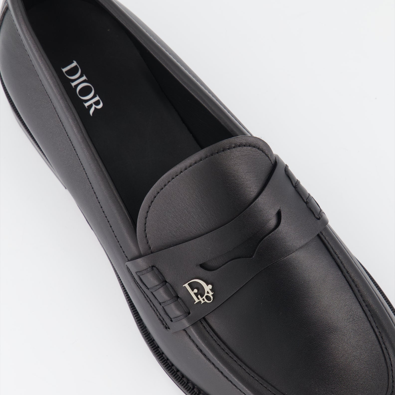 Loafer Mocassins Granville Dior Schwarz Homme