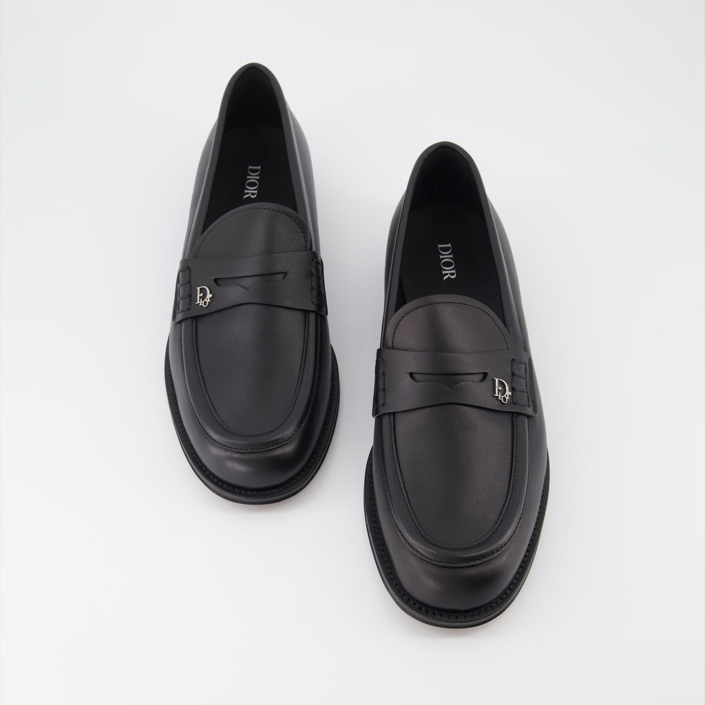 Loafer Mocassins Granville Dior Schwarz Homme