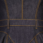 ドレス デニムドレス Alexander McQueen 黒 女性