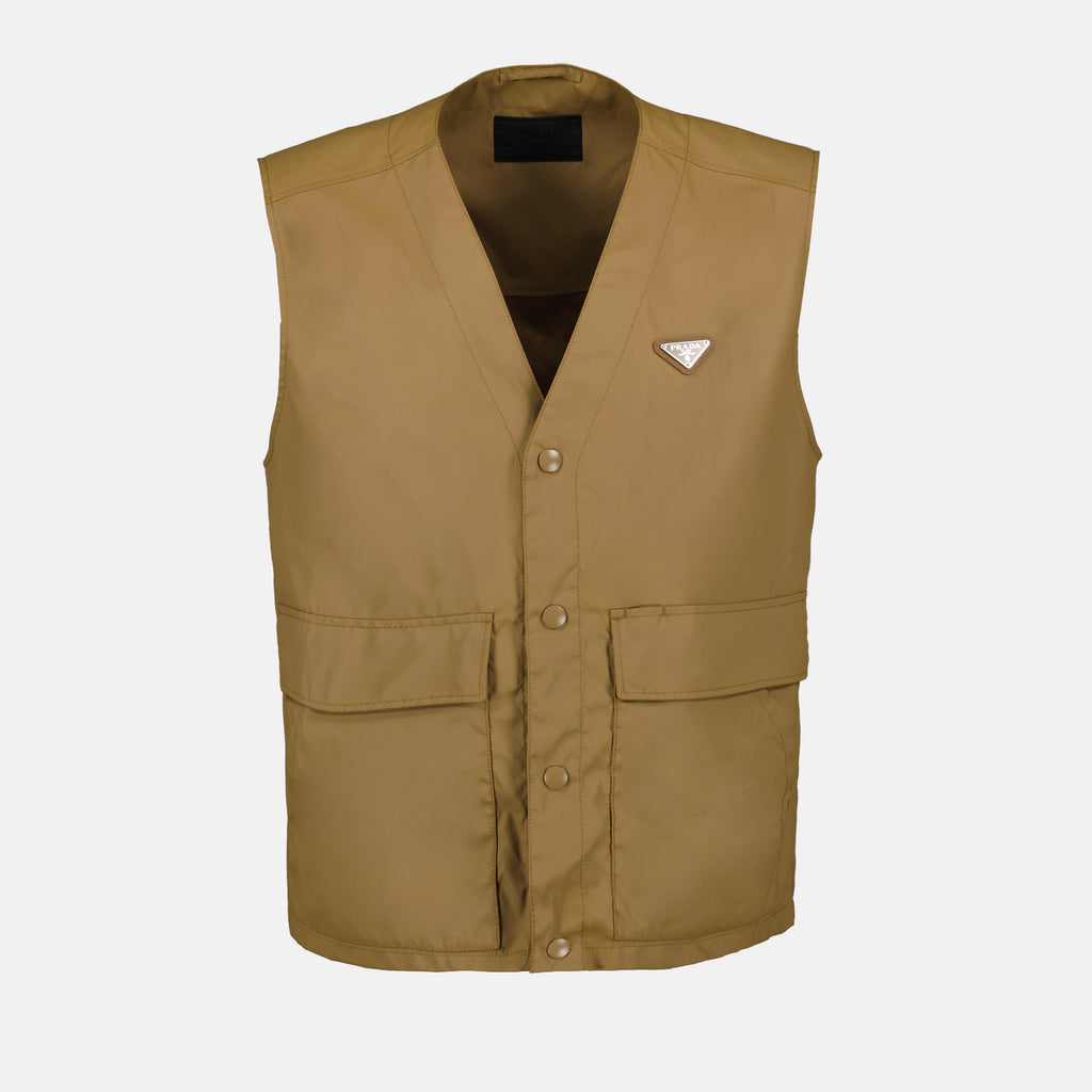 Chaquetas Veste sans manches Prada Marrón Homme