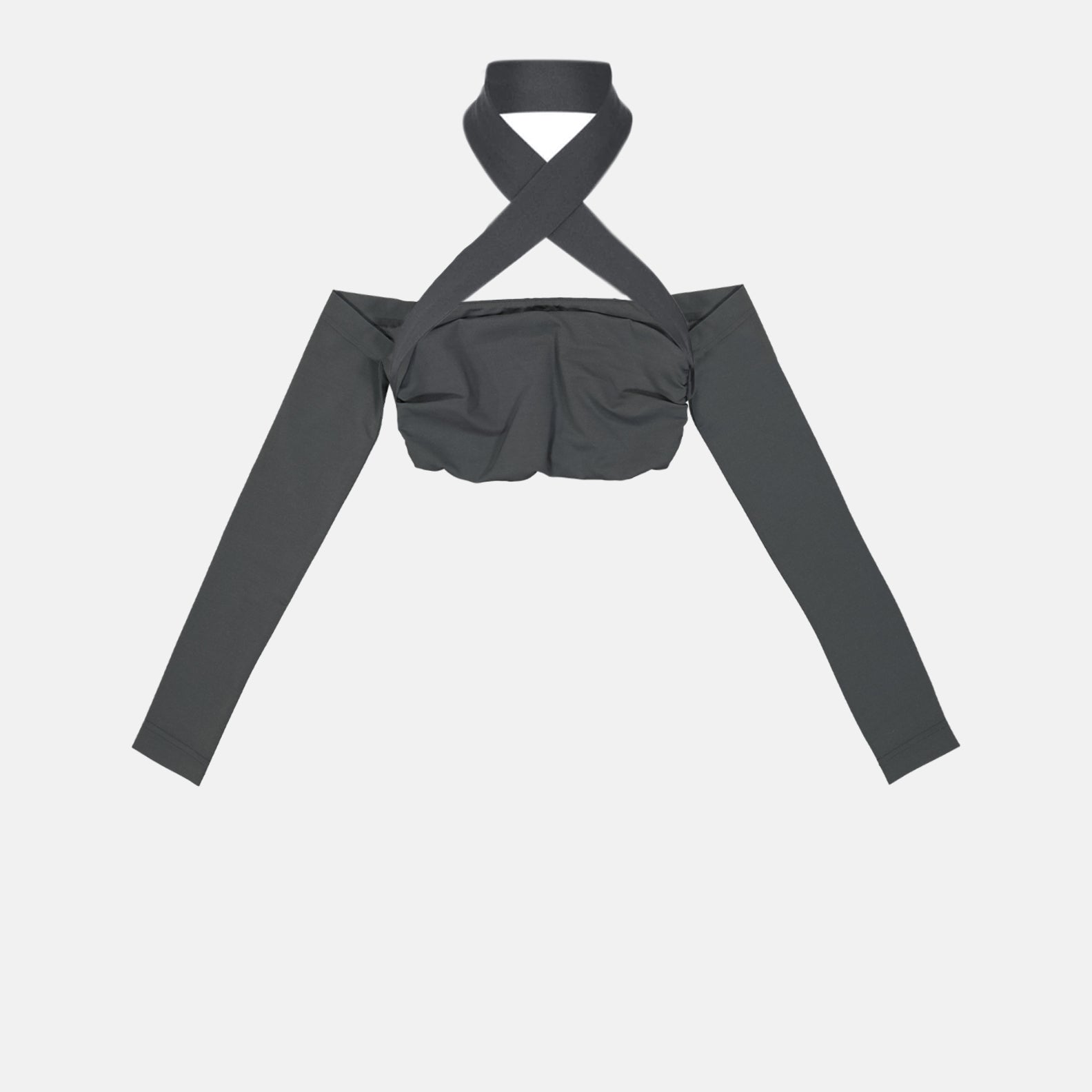 Tops Top à bretelles croisées Dolce & Gabbana Grau Femme