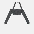 Tops Top à bretelles croisées Dolce & Gabbana Grau Femme