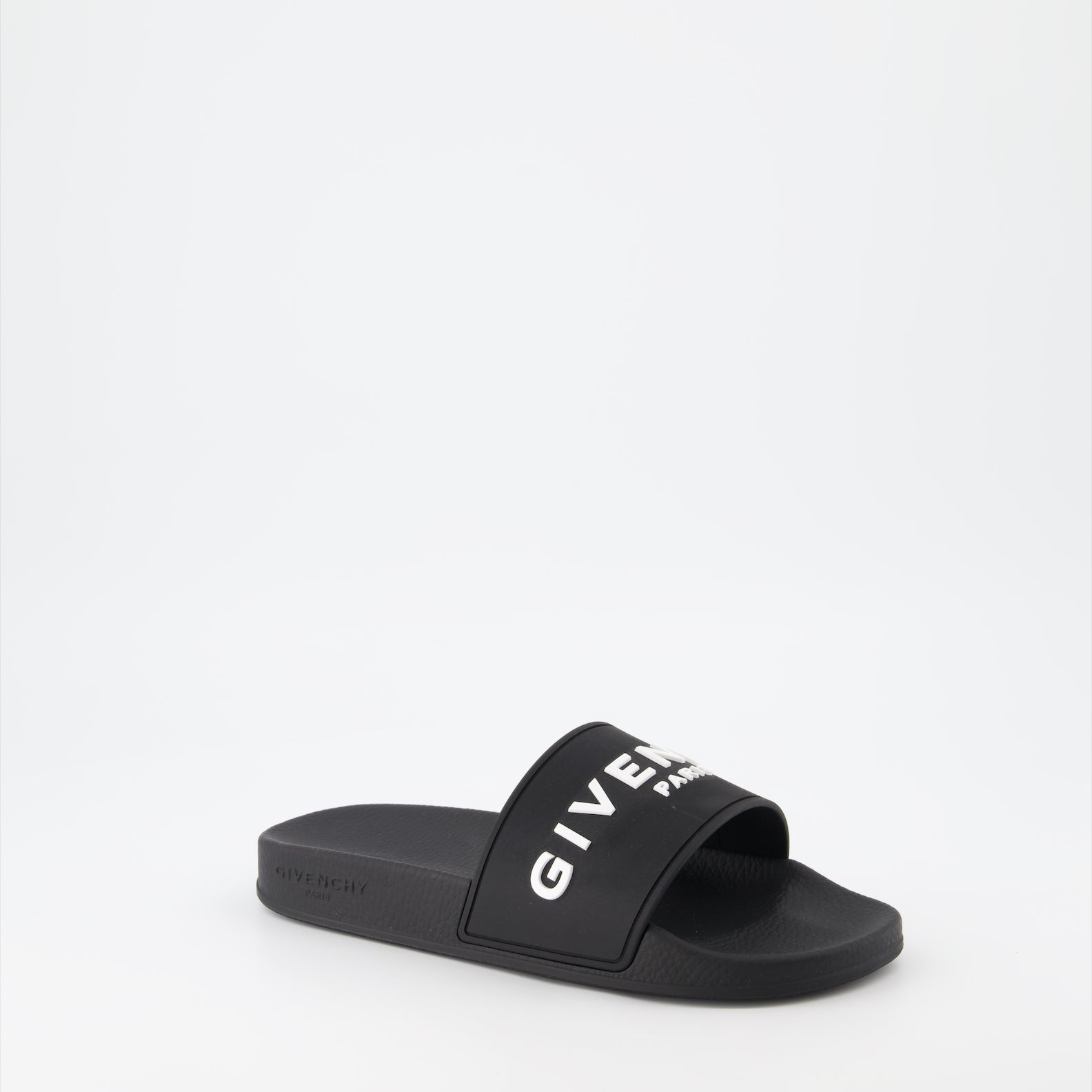 Chaussures ouvertes Sandales à logo Givenchy Noir Femme