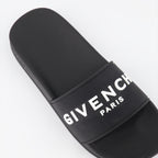 Chaussures ouvertes Sandales à logo Givenchy Noir Femme