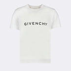 T-shirts Logo T-shirt Givenchy White Man