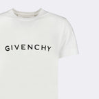 T-shirts Logo T-shirt Givenchy White Man