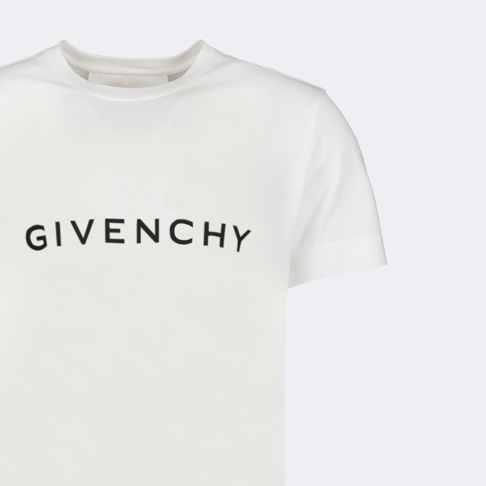 T-shirts Logo T-shirt Givenchy White Man