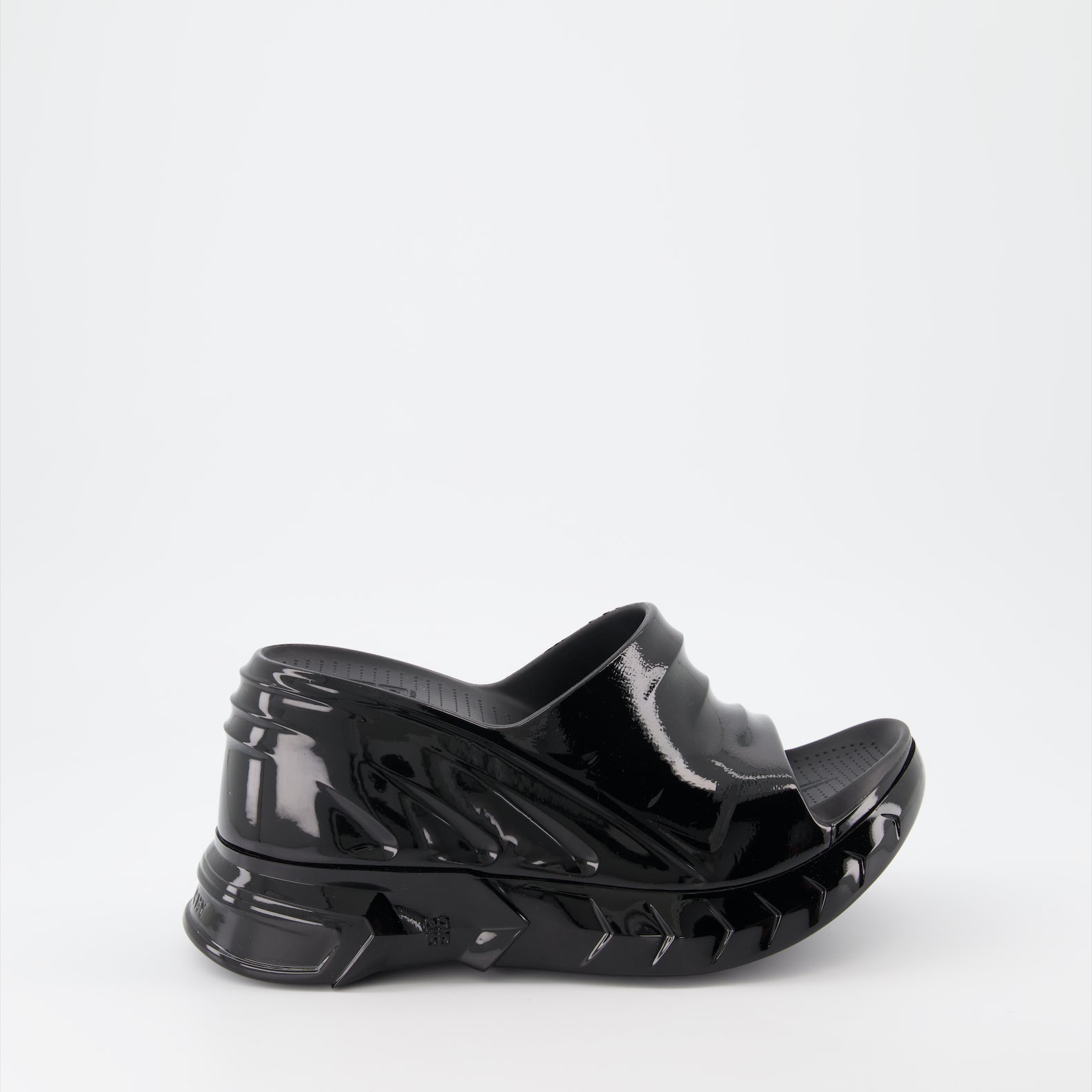 Marshmallow wedge sandals