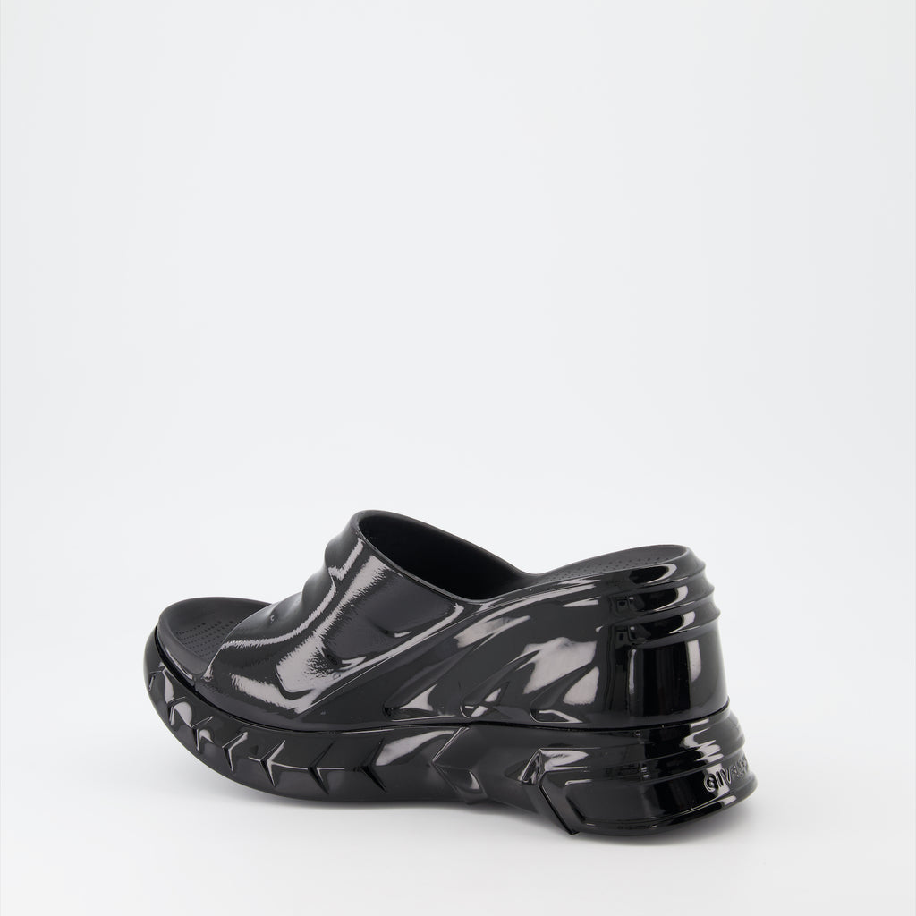 Open shoes Marshmallow wedge sandals Givenchy Black Women