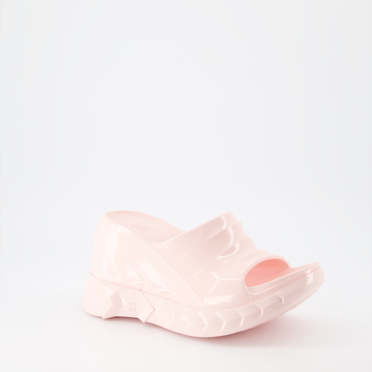 Scarpe aperte Sandales compensées Marshmallow Givenchy Rosa Femme