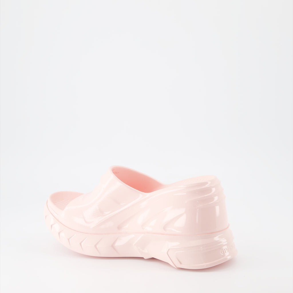 Scarpe aperte Sandales compensées Marshmallow Givenchy Rosa Femme