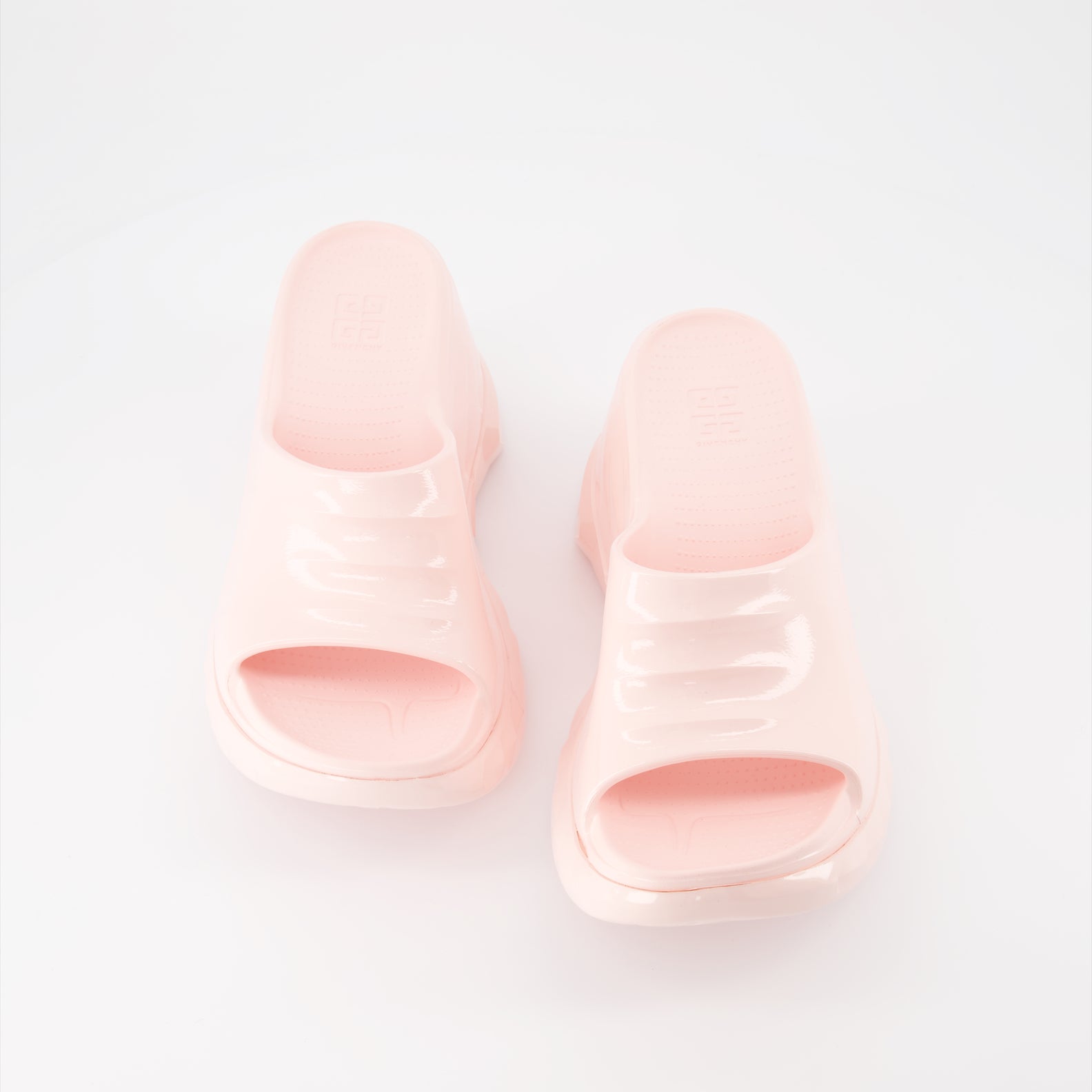 Scarpe aperte Sandales compensées Marshmallow Givenchy Rosa Femme