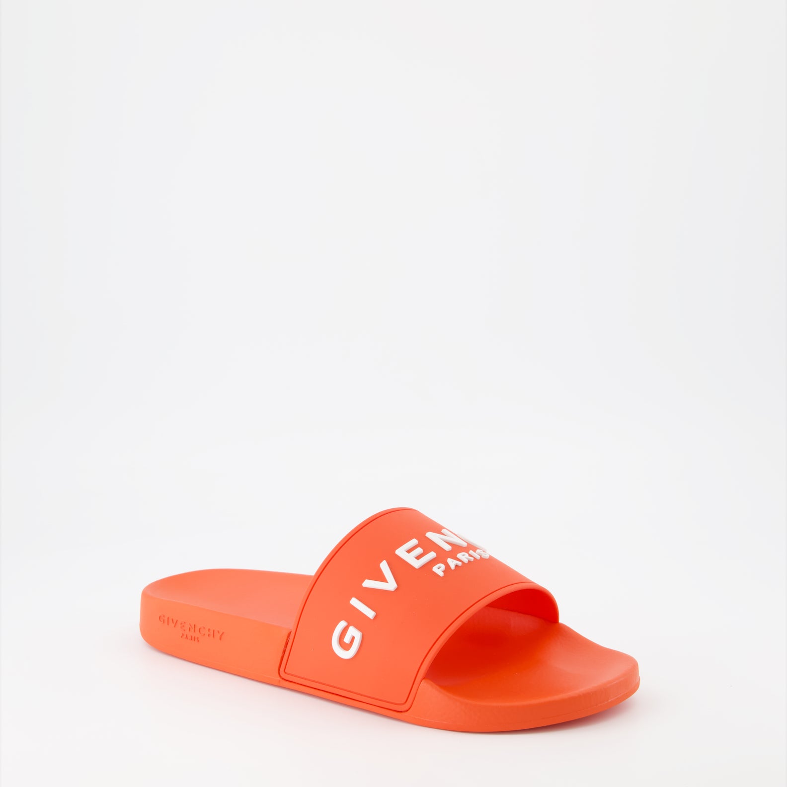 Open shoes Logo sandals Givenchy Orange Man