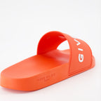 Open shoes Logo sandals Givenchy Orange Man