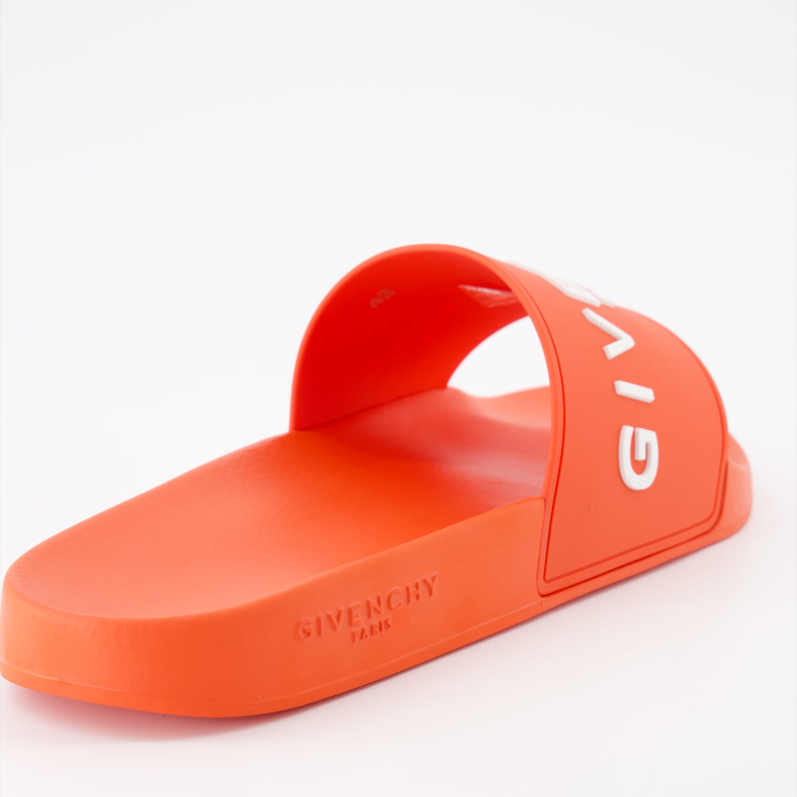 Open shoes Logo sandals Givenchy Orange Man