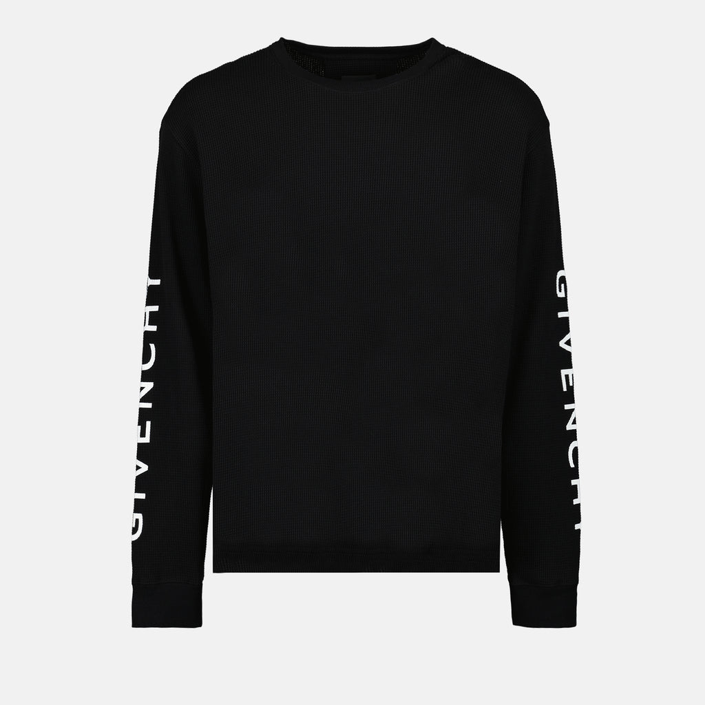 T-Shirts Pull à logos Givenchy Schwarz Homme