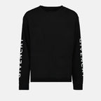T-Shirts Pull à logos Givenchy Schwarz Homme