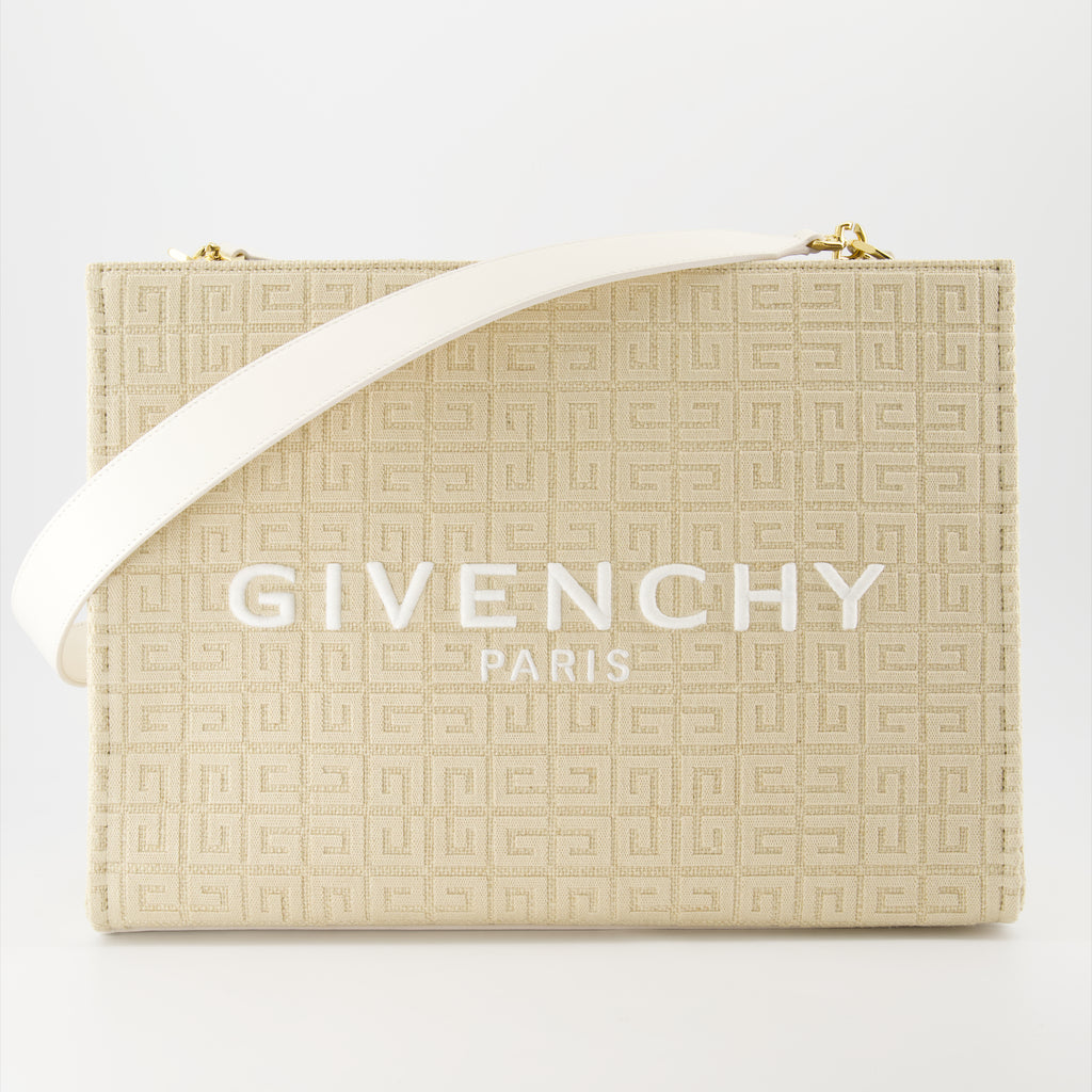 Borse tote Sac cabas G-Tote Givenchy Beige Femme