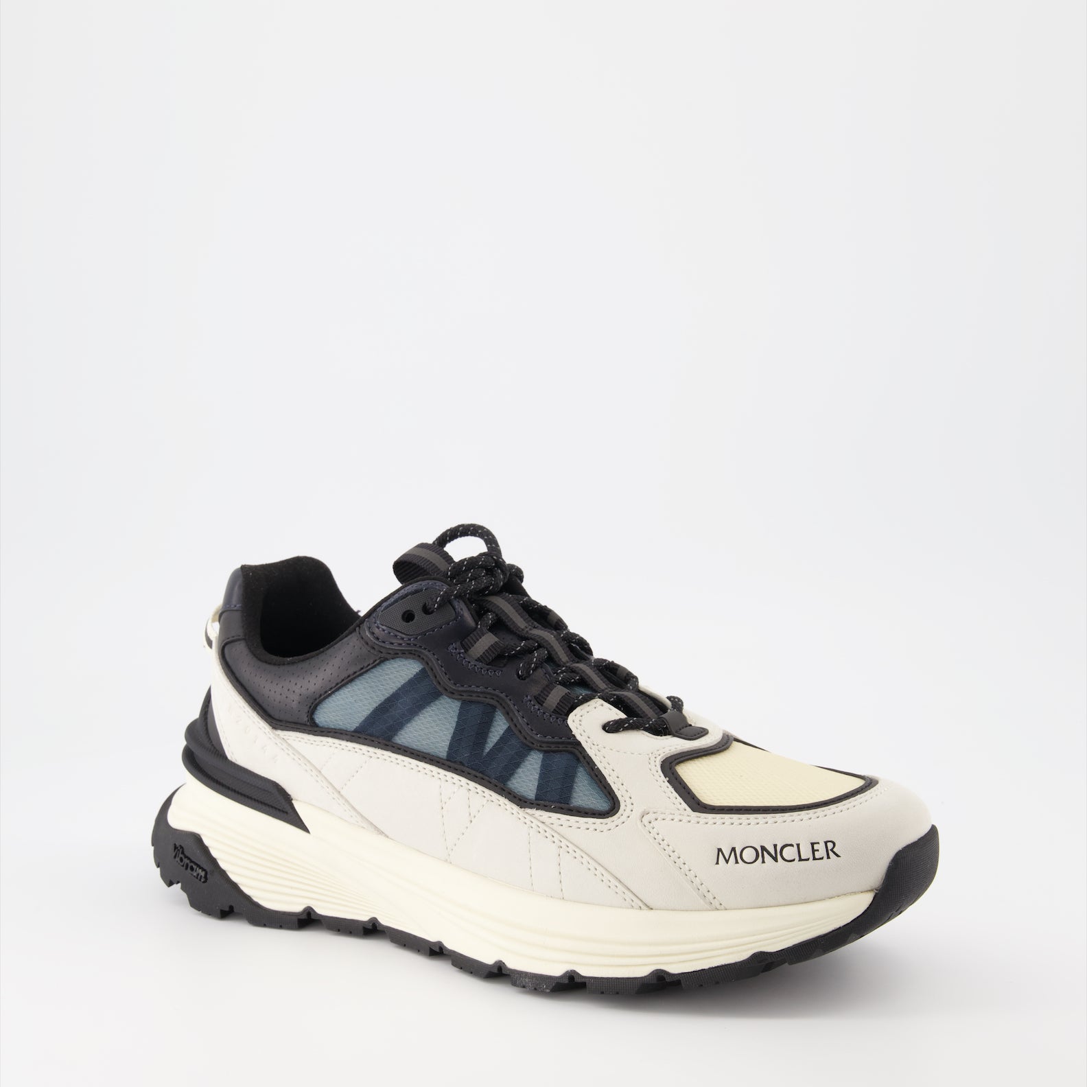 Sneaker Baskets Lite Runner Moncler Beige Homme