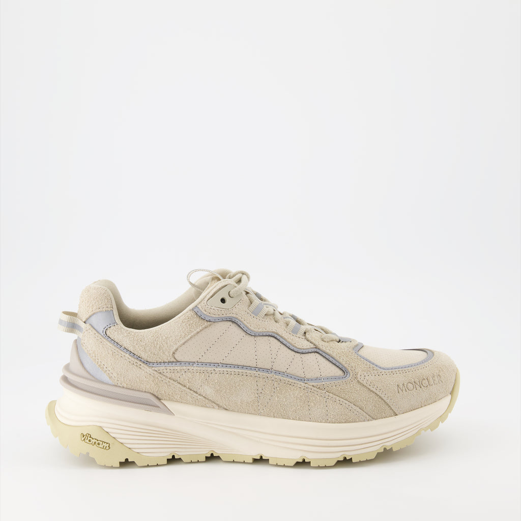 Sneaker Baskets Lite Runner Moncler Beige Homme