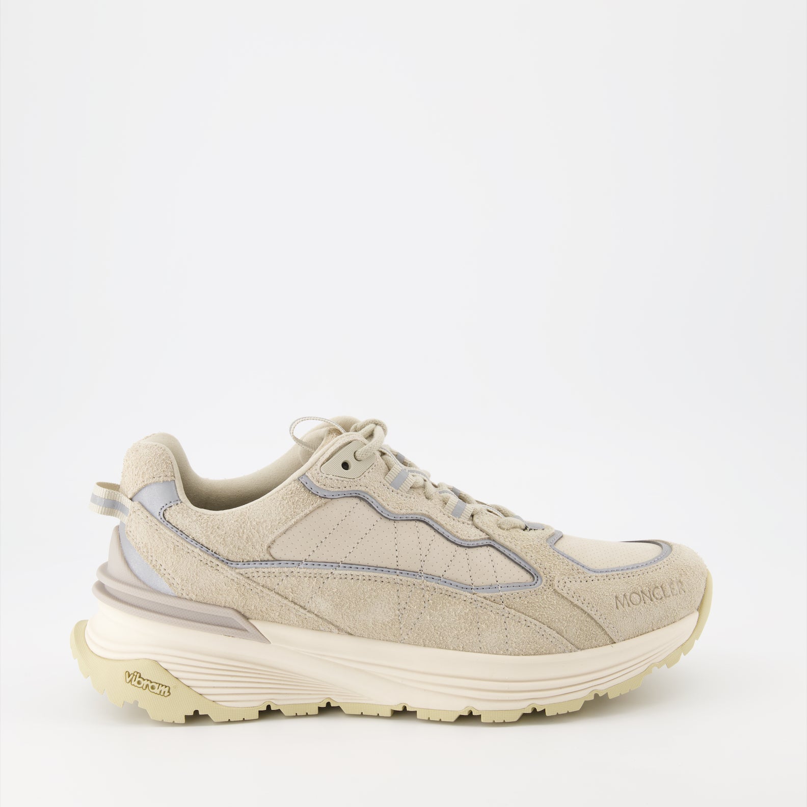 Sneaker Baskets Lite Runner Moncler Beige Homme