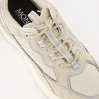 Sneaker Baskets Lite Runner Moncler Beige Homme