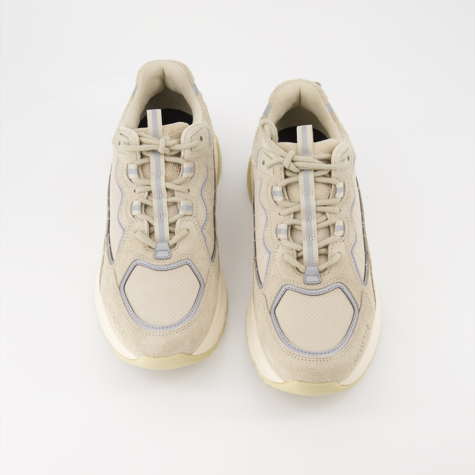 Sneaker Baskets Lite Runner Moncler Beige Homme