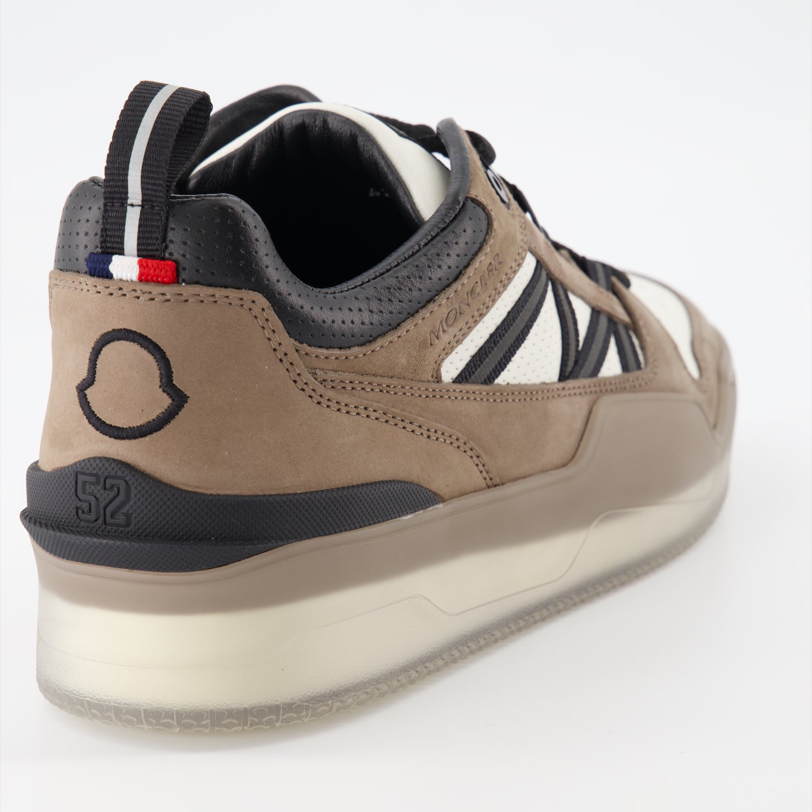 Sneaker Baskets Pivot Moncler Marrón Homme